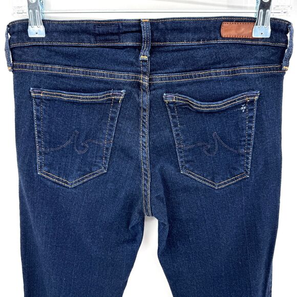 AG ADRIANO GOLDSCHMIED The Legging Super Skinny Dark Wash Jeans Size 27 - Picture 5 of 7